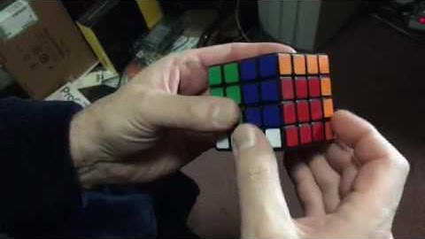 4x4x4 Last Layer Parity Algorithm