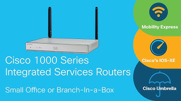 Cisco 1000 Series Integrated Services Router for SMBs
