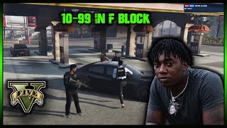 10-99 in F BLOCK (throwback episode) | GTA RP | Grizzley World Whitelist