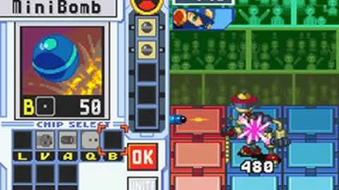Mega Man Battle Network 4 - Top Man