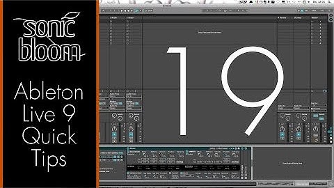 Ableton Live 9 Quick Tips: Switch Fast Between Clip and Device View