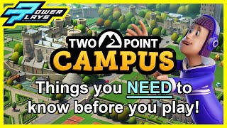 Two Point Campus Tips - Things You NEED To Know Before Playing