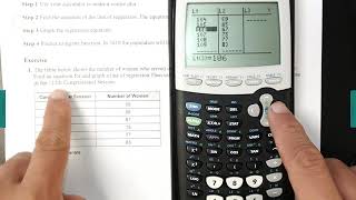 2-5 Scatter Plots and Lines of Regression