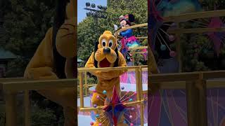 Disneyland The Celebrate Happy 70th Cavalcade 🥁 #disneyland #disney #disneyparks #disneycharacters