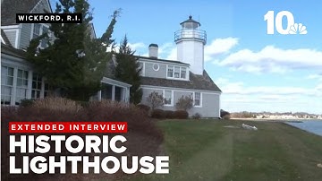 Extended Interview: Historic lighthouse in Wickford to be relit after 142 years