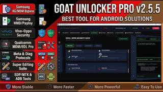 Review Goat Unlocker Pro V2.2.5-2026 - Software Tool With Different Phone Service And Repair Options screenshot 3