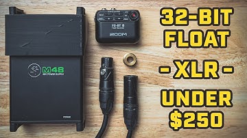 32-Bit Float Field Recording on a Budget (with XLR and phantom power)