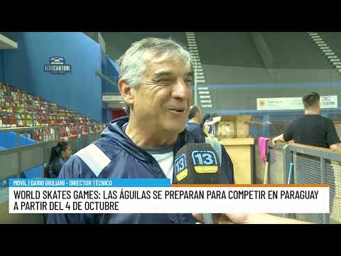 The Eagles heading to the World Skate Games: "The goal is always to bring home the cup"