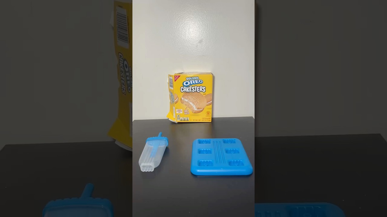 The Golden Oreo Cakester💛 I love vanilla cake so much🍰 