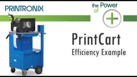 PrintCart Efficiency Example