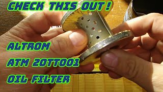 Altrom ATM 2OTT001 Oil Filter Cut Open
