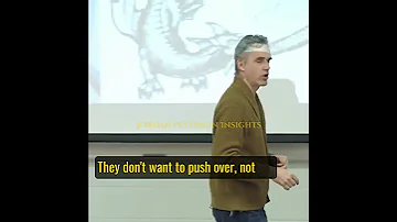 Narcissists Do Not Like To Be Challenged Jordan Peterson 