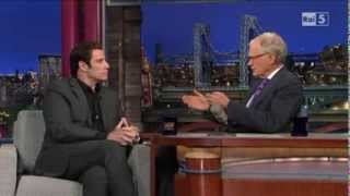 John Travolta @ David Letterman Show 20/06/13 SUB ITA PARTE 2