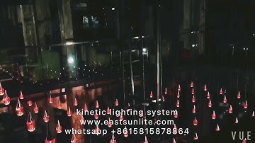 Eastsun orbisfly kinetic lighting system Madrix control