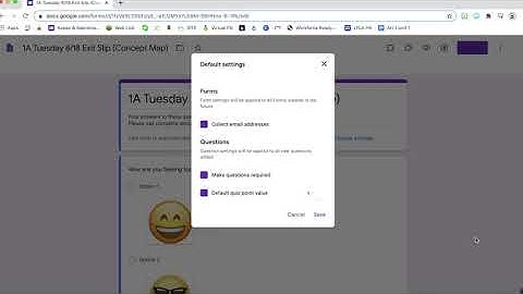 How to collect email addresses automatically on a google form