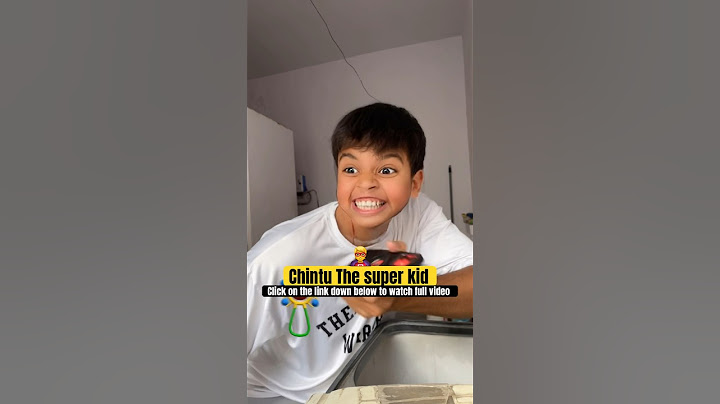 ☝🏻click here☝🏻 to watch full video Chintu the super kid #viral #trending #shorts