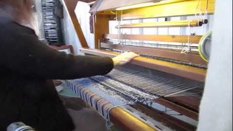 Weaving a Rag Rug on a Millville Loom