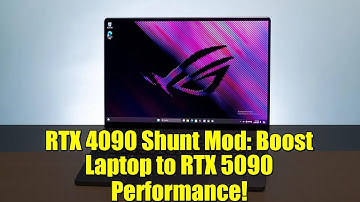 RTX 4090 Shunt Mod: Boost Laptop to RTX 5090 Performance!