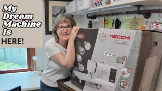 At 63, a Dream Came True. NECCHI C2000 Unboxing & First Look