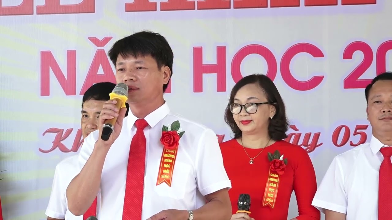 LỄ KHAI GIẢNG NĂM HỌC 2022 - 2023 TRƯỜNG THCS XÃ KHỞI NGHĨA - youtube