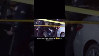 Mac P Dawg Murder Scene Restinpeace