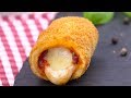 Une recette dapritif avec des cannelloni frits 