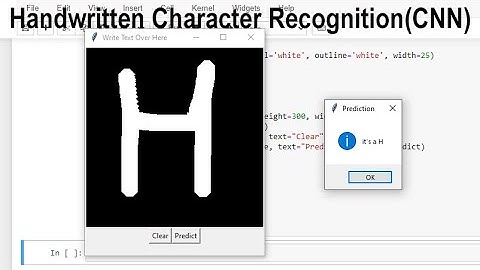 Hand Written Character Recognition Using Python (CNN)