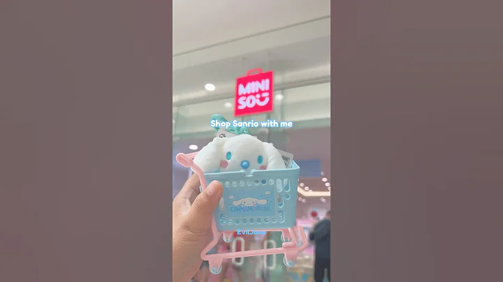 Shop Sanrio with me at #miniso 🩵#sanrio #shopwithme #cinnamoroll #shorts