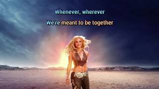 Shakira - Whenever, Wherever (Official Karaoke)