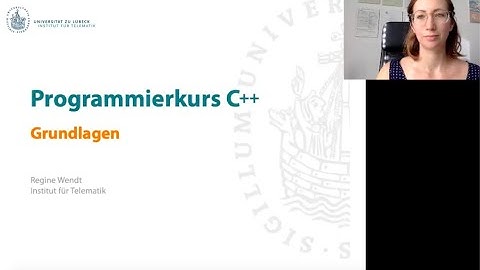 Programmierkurs C++ Episode 01: Grundlagen