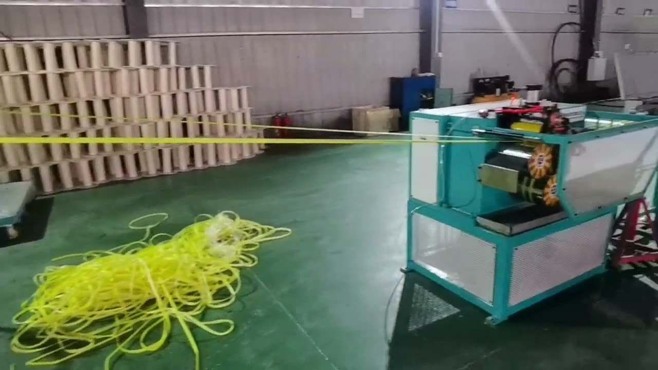 Polyester fiber packing belt production line；email；181688518@qq.com