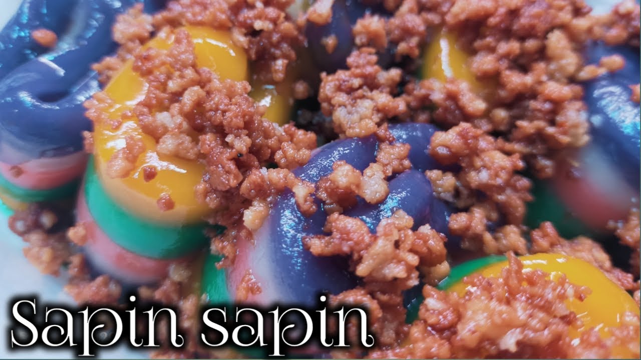 ⁣Sapin Sapin ( Pinoy kakanin?‍? )