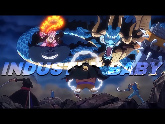 One Piece 「AMV 」Episode 1017 Luffy Vs Kaido & BigMom - Lil Nas X, Katy Perry - Industry Baby Vs E.T class=