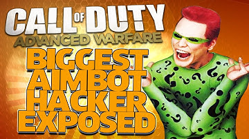 THE BIGGEST AIMBOT HACKER in ADVANCED WARFARE