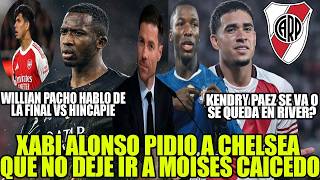 XABI ALONSO PIDIO A CHELSEA QUE NO DEJE IR A MOISES CAICEDO! WILLIAN PACHO HABLO DE FINAL VSHINCAPIE