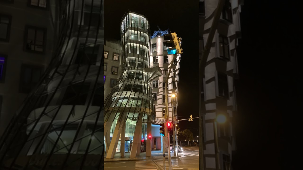 "Unbelievable Dance of Architecture: The Mystery Behind the Dancing House Revealed! 👀🏠 