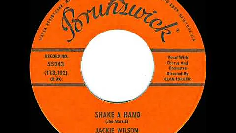 1963 HITS ARCHIVE: Shake A Hand - Jackie Wilson & ...