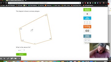 VIDEO IXL G 4 Review: interior and exterior angles of a polygon