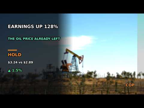ConocoPhillips (COP): Earnings Up 128% - And The Oil Price That Did It Has Already Left