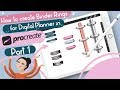 HOW TO CREATE DIGITAL BINDER RING FOR PLANNERS IN PROCREATE APP | Part 1