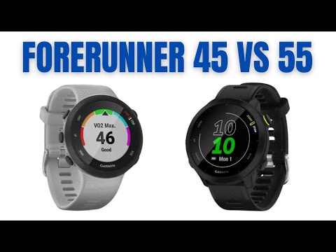 Garmin Forerunner 45S vs Forerunner 55, Watch Review