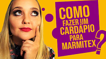 Como montar um cardápio semanal para marmitex?