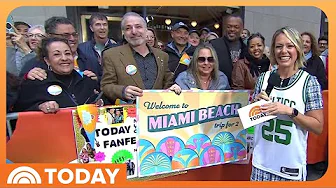 Dylan Dreyer Surprises TODAY Fans With Miami Beach Vacation