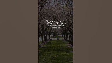 القارئ : ياسر الدوسري 🕊 (يابني اقم الصلاه وأمر بالمعروف ونهى عن المنكر)