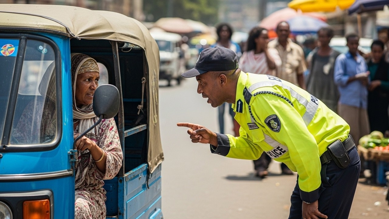 ምስኪኗ አትክልት ሻጭ - በሙሰኛ ፖሊስ ስትበደል - የደበቀችው ሚስጥር ሁሉንም አስደነገጠ።