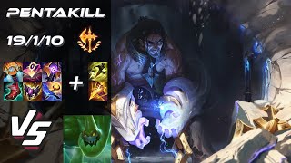 JUNGLE Sylas vs Zac [PENTAKILL] - EU Challenger Patch 26.7