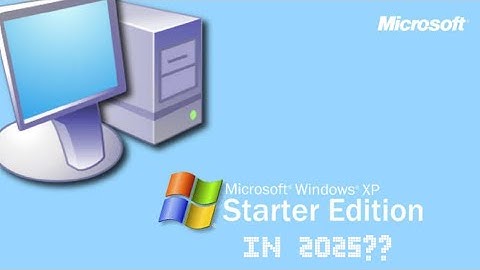 Windows XP Starter