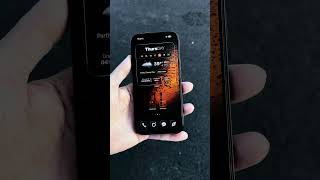 New Iphone Ios 26 Sunset Aesthetic Homescreen Setup