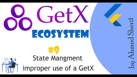 flutter GetX Course | the improper use of a GetX has been detected (part5)| حل مشكله
