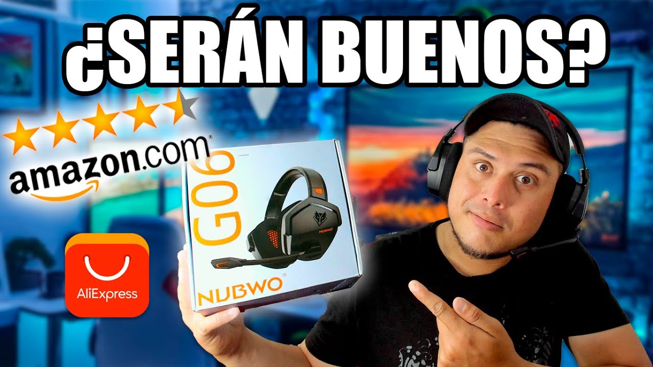 NUBWO G06 Wireless - Unboxing - Review y Prueba de Micrófono 